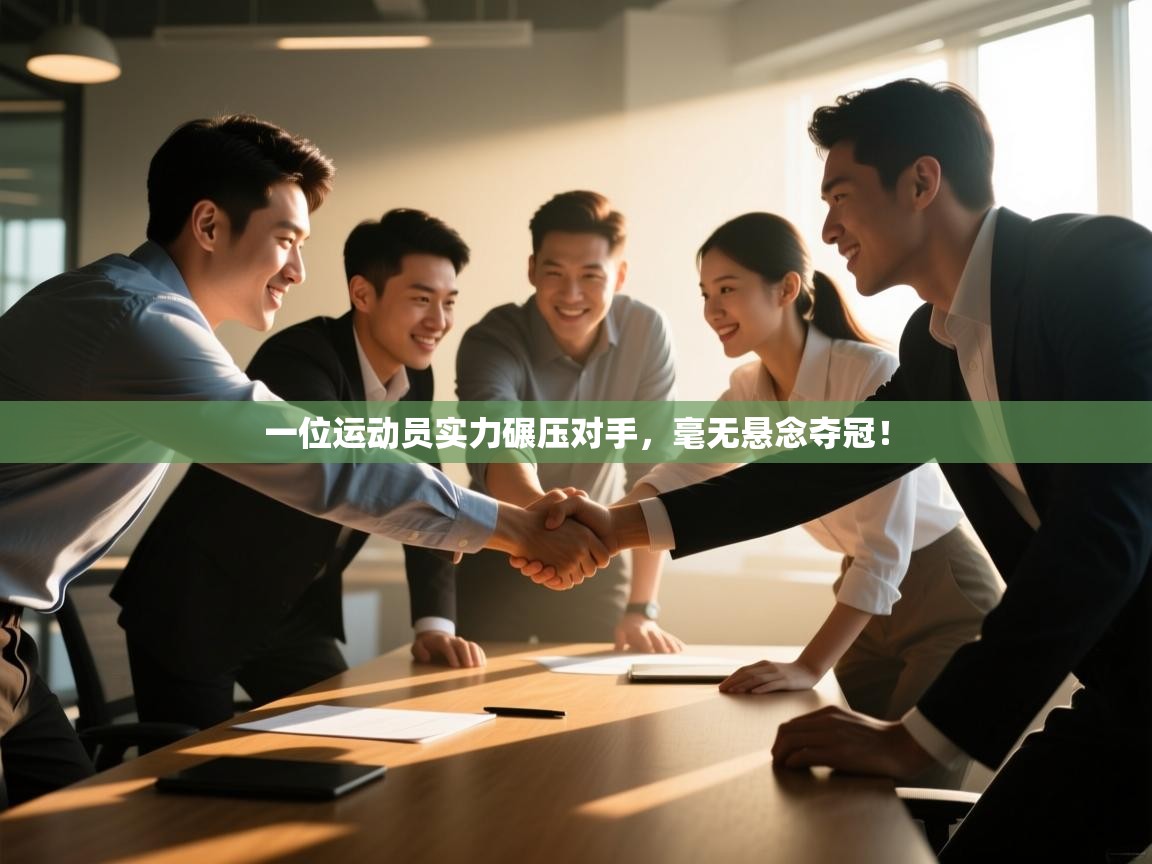 一位运动员实力碾压对手，毫无悬念夺冠！